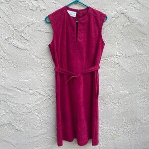 Vintage Suede Dress with matching belt